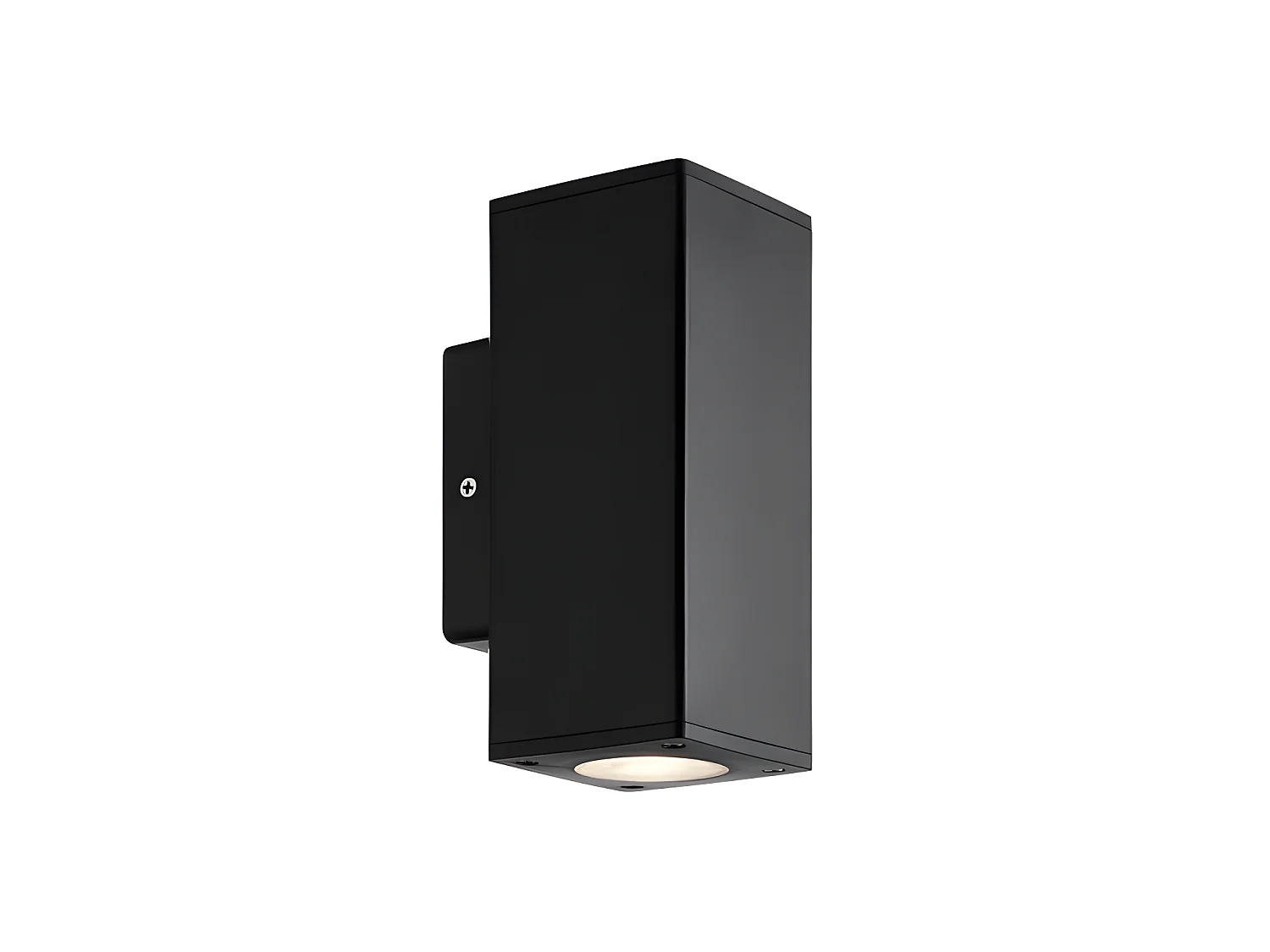 Aplique Exterior Yopol Doble Iluminacion, Negro,