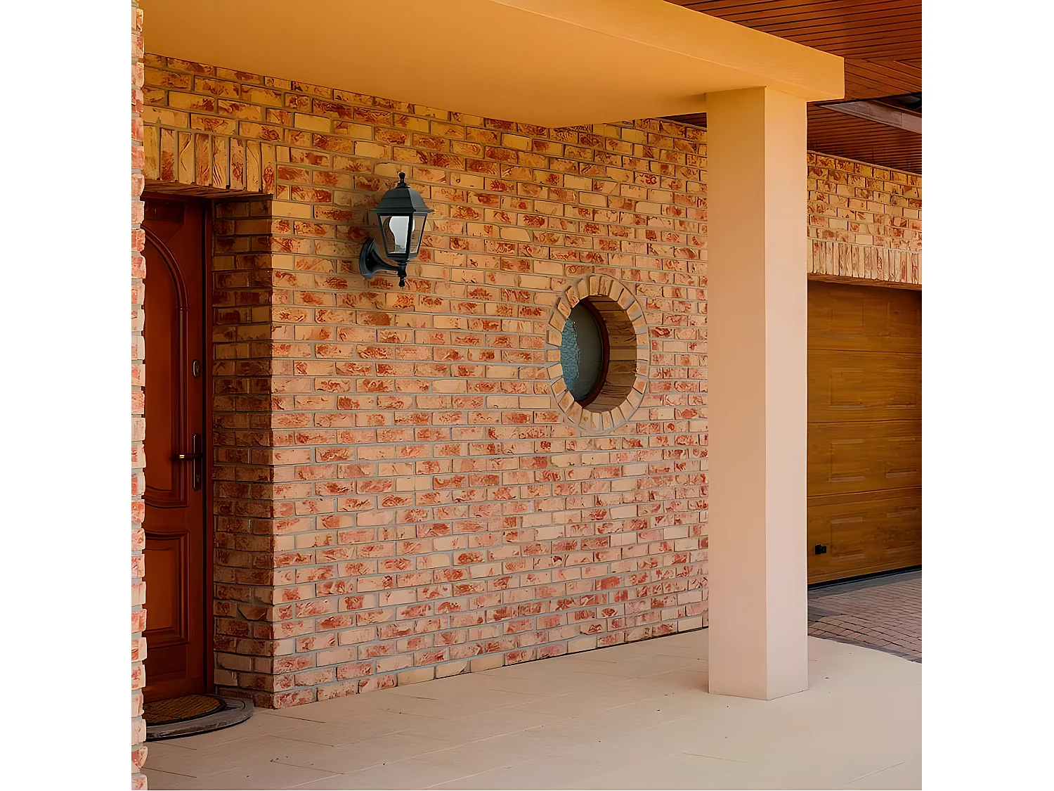 Aplique Exterior De La Sserie Albahaca Negro