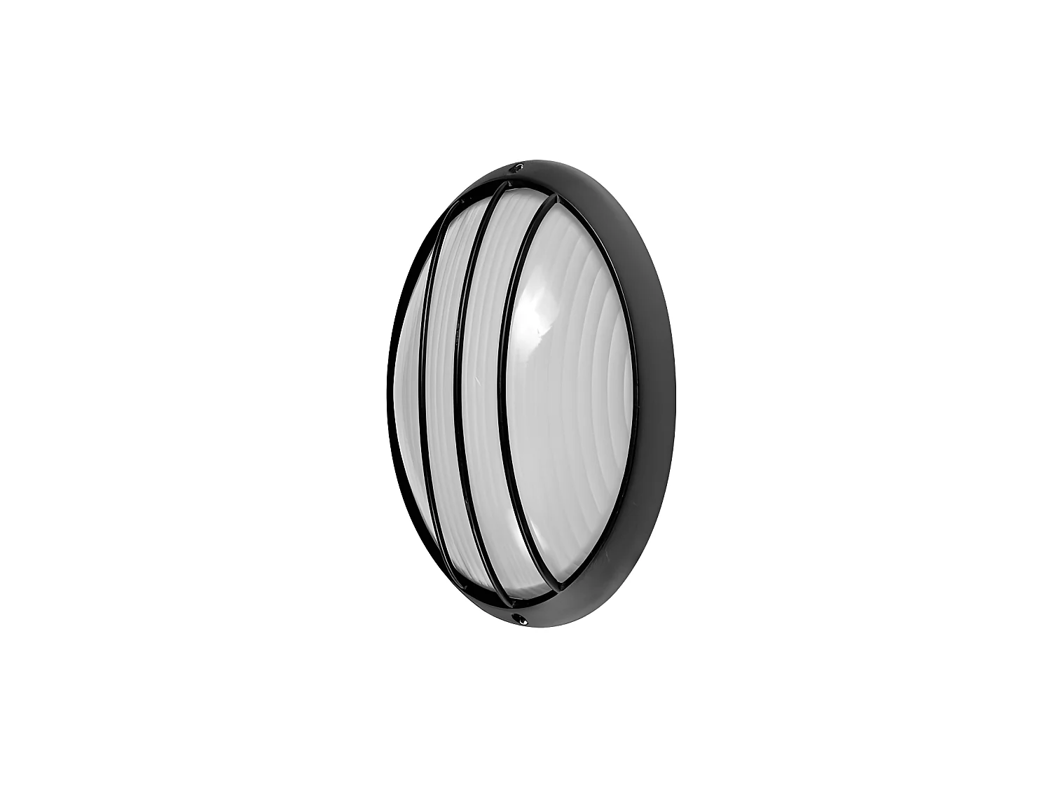 Aplique Ovalado Pequeño Aquila Negro En Aluminio,