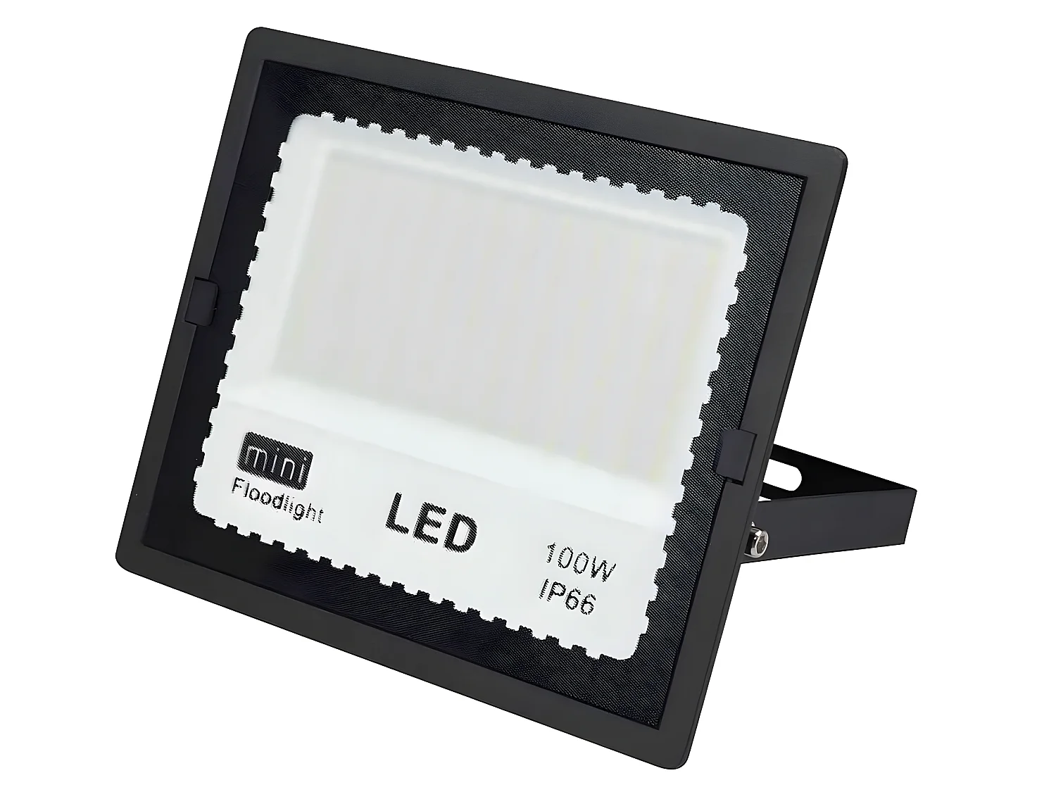 Proiettore in Zircon nero per esterni con palo Ip66 FABRILAMP