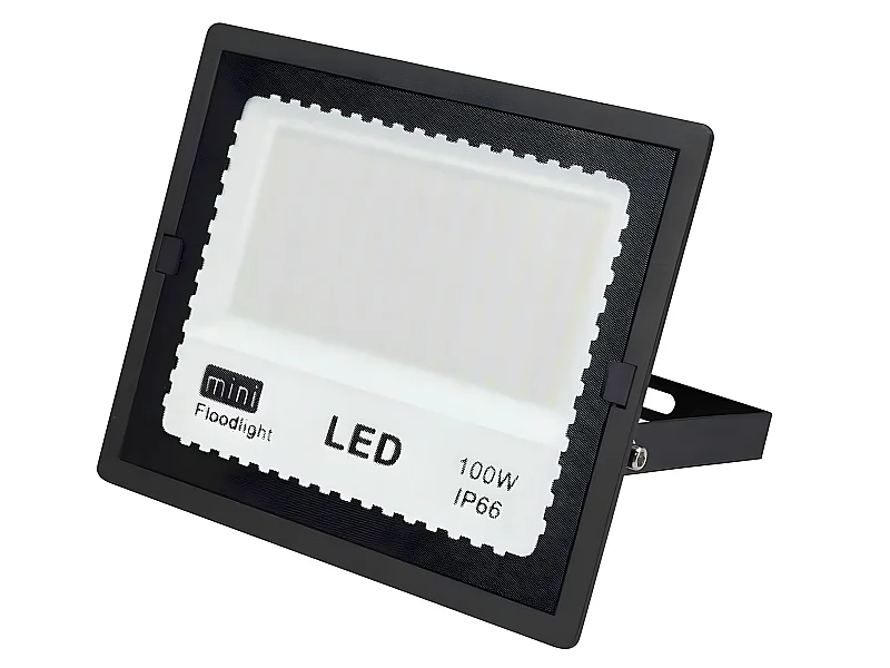 Proyector En Negro Zircon Para Exterior Con Estanco Ip66