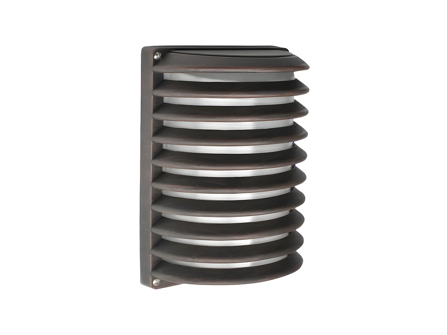 Aplique En Aluminio Acabado Marron Modelo Achernar