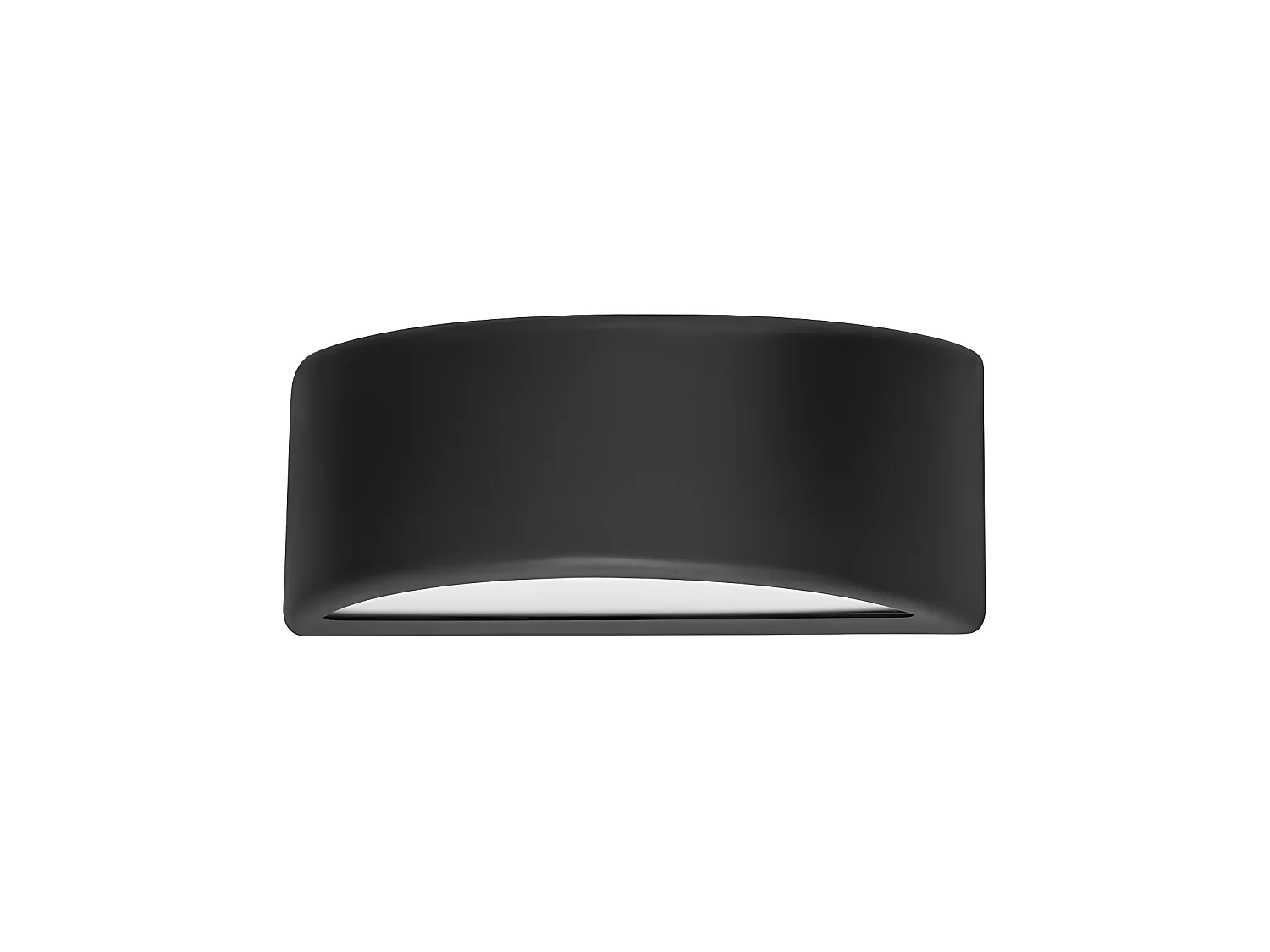 Aplique Moderno Para Exterior Kefir Negro Ip65,