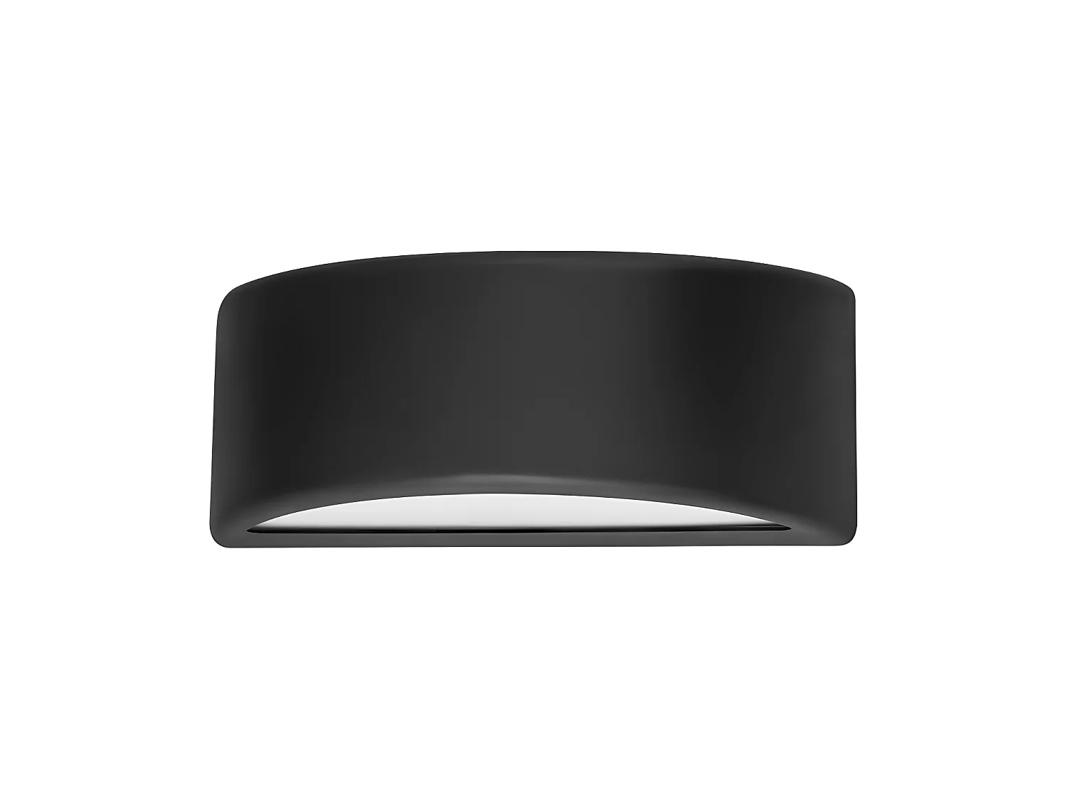 Aplique Moderno Para Exterior Kefir Negro Ip65,