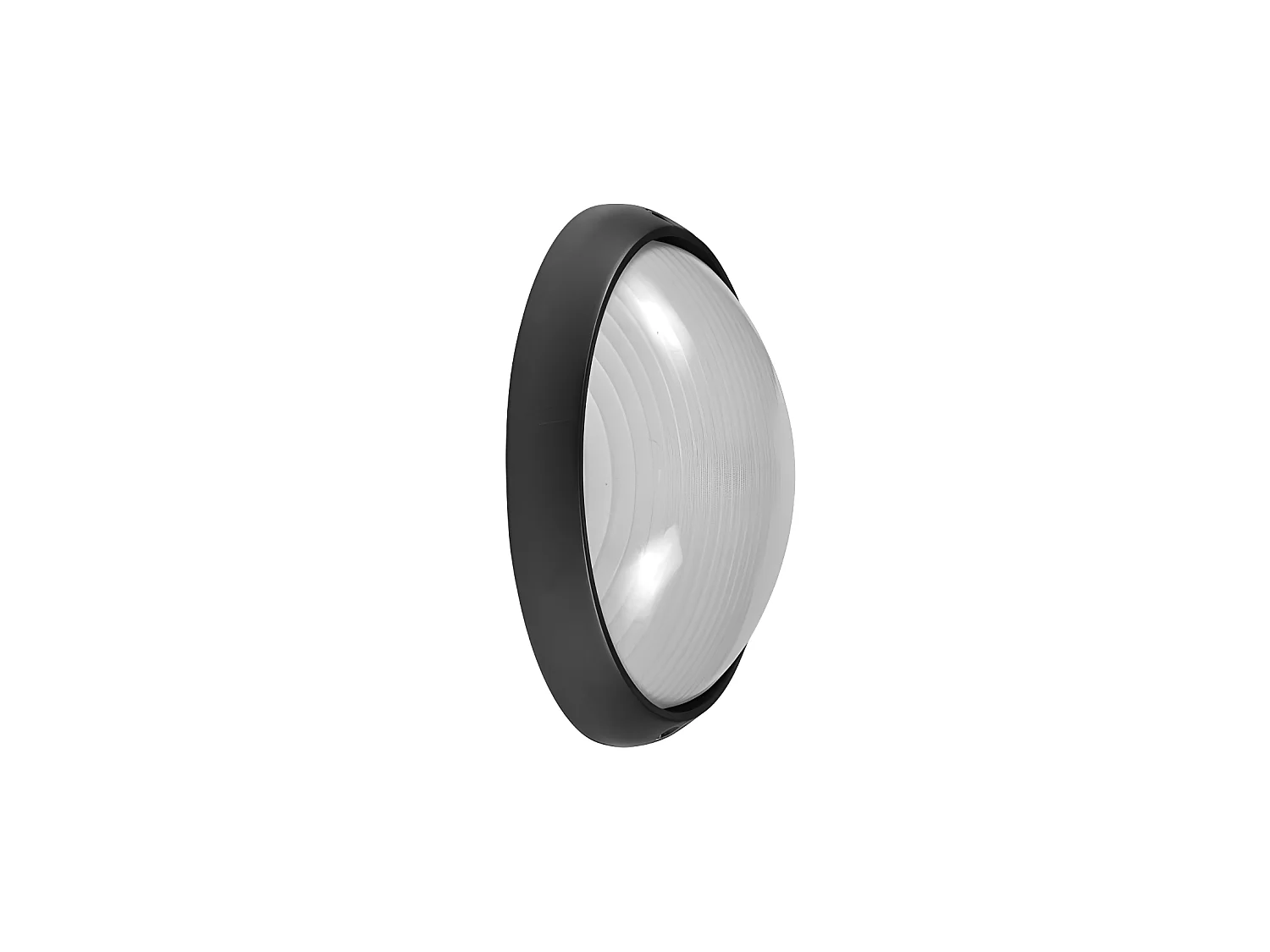 Aplique Para Exterior En Aluminio Vega Pequeño, Negro,