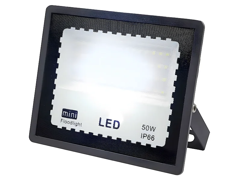 Proyector De La Serie Zircon 50w Negro Con Ip66 De