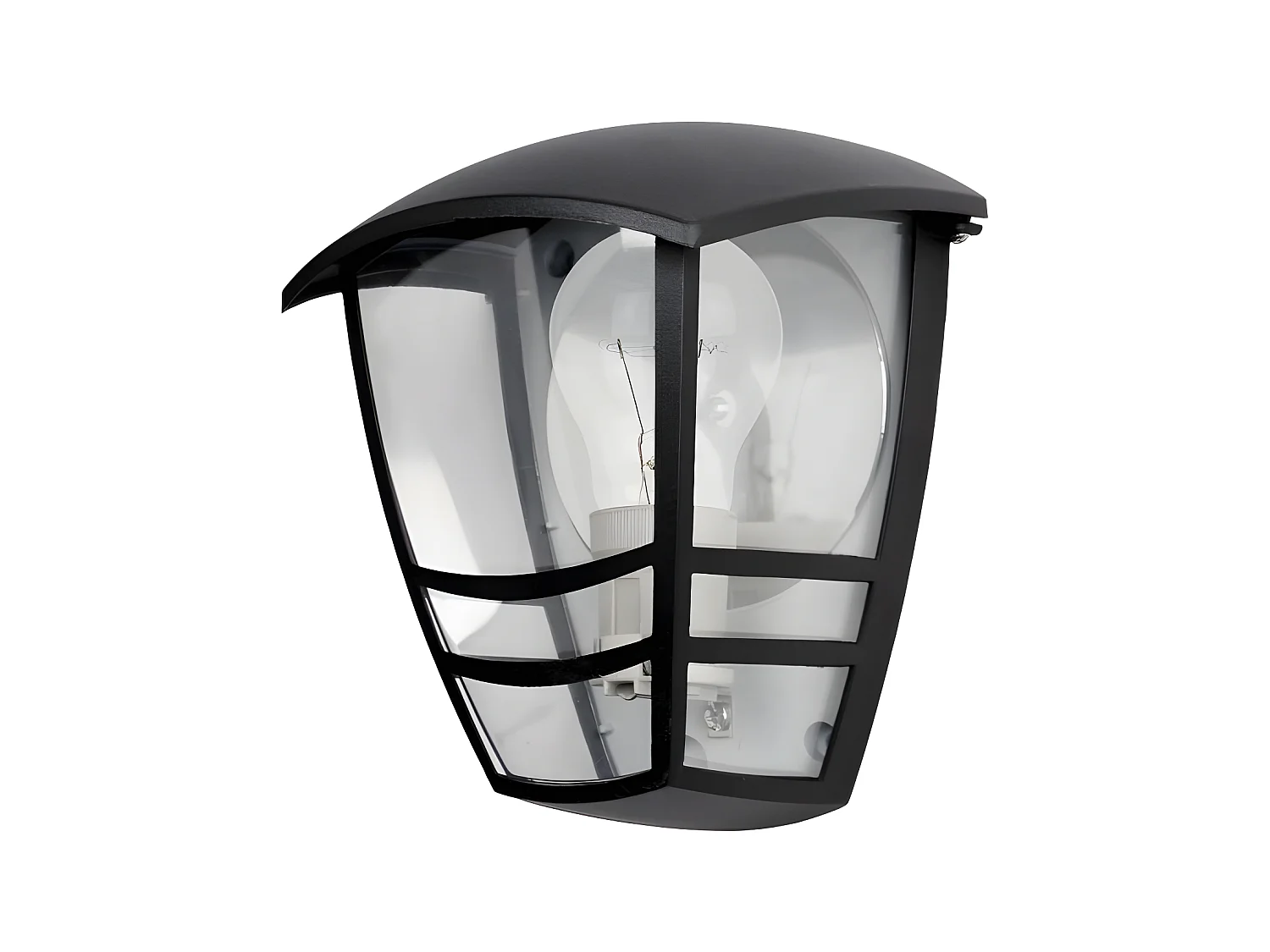 Iluminacion Para Exterior Aplique Alnilan Negro En Aluminio