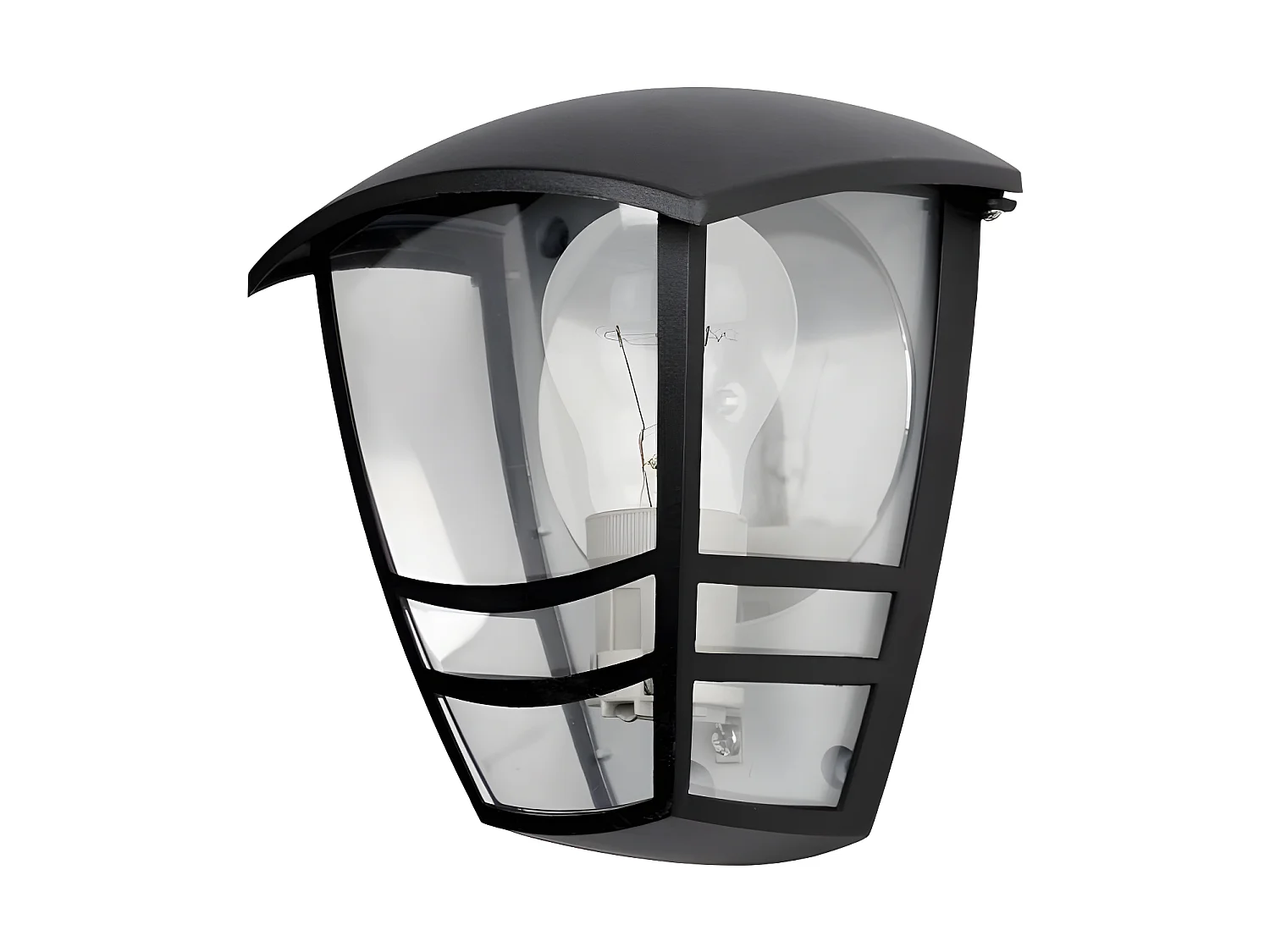 Iluminacion Para Exterior Aplique Alnilan Negro En Aluminio