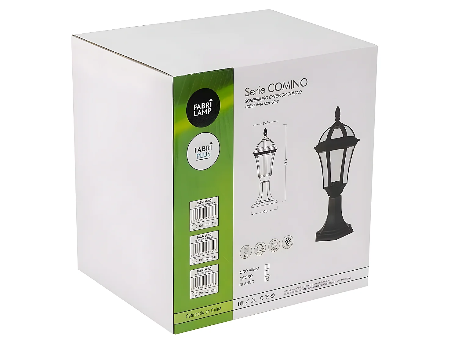 Overlay per Exterior Gold Comino modello FABRILAMP