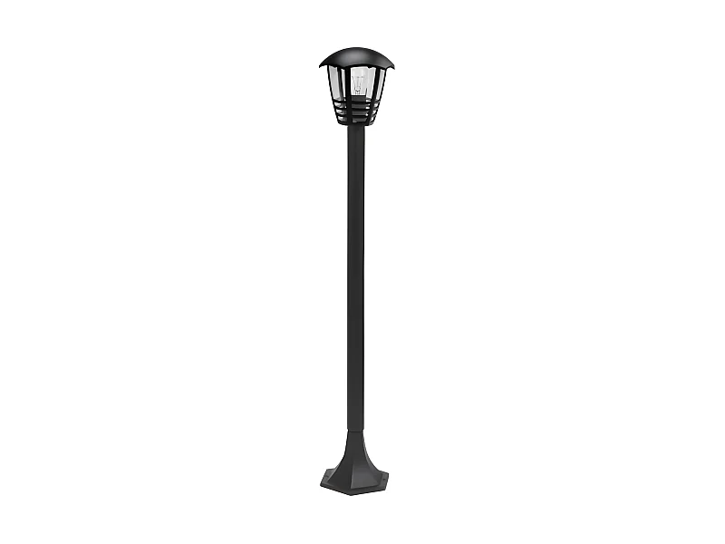 Lampadaire de jardin ALNILAN, couleur noire IP 44 FABRILAMP