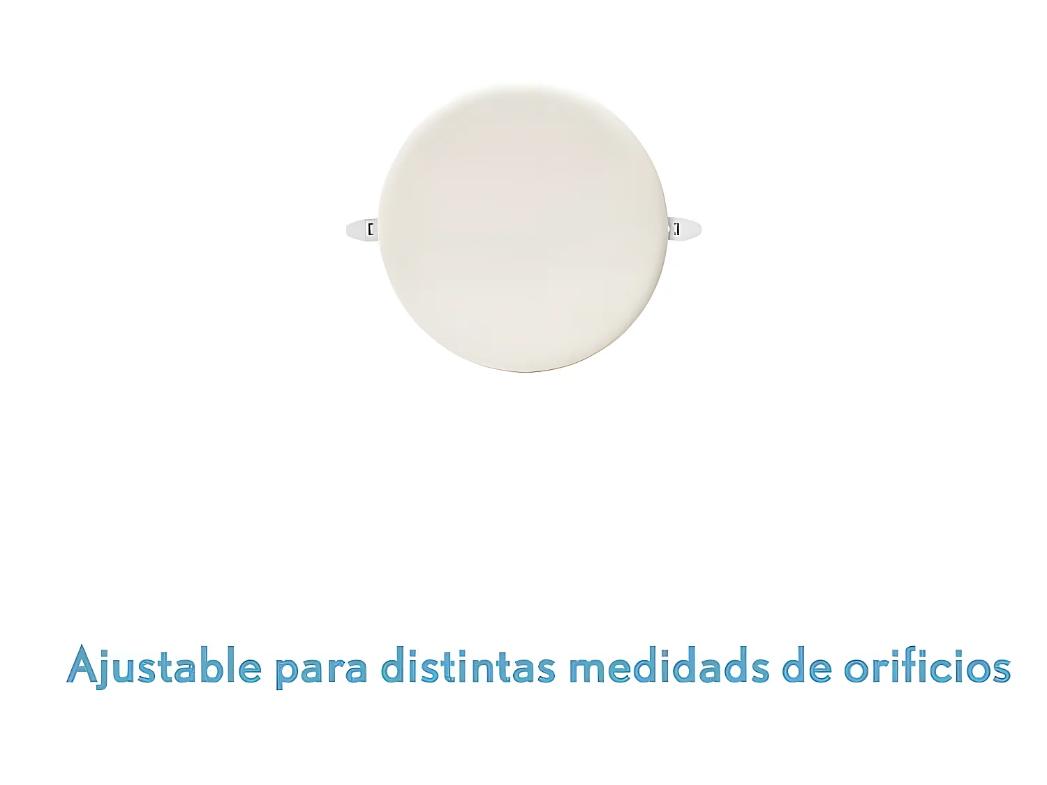 Downlight encastré Migmatite White avec découpe réglable FABRILAMP