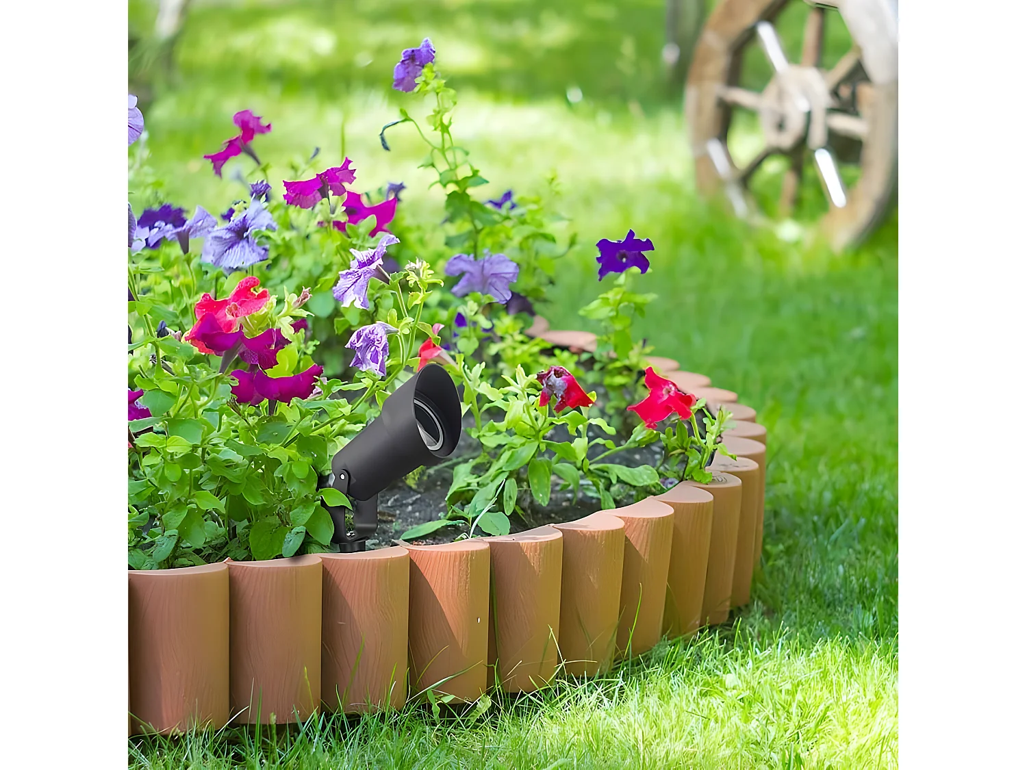 Panneau extérieur noir Ip65 FABRILAMP