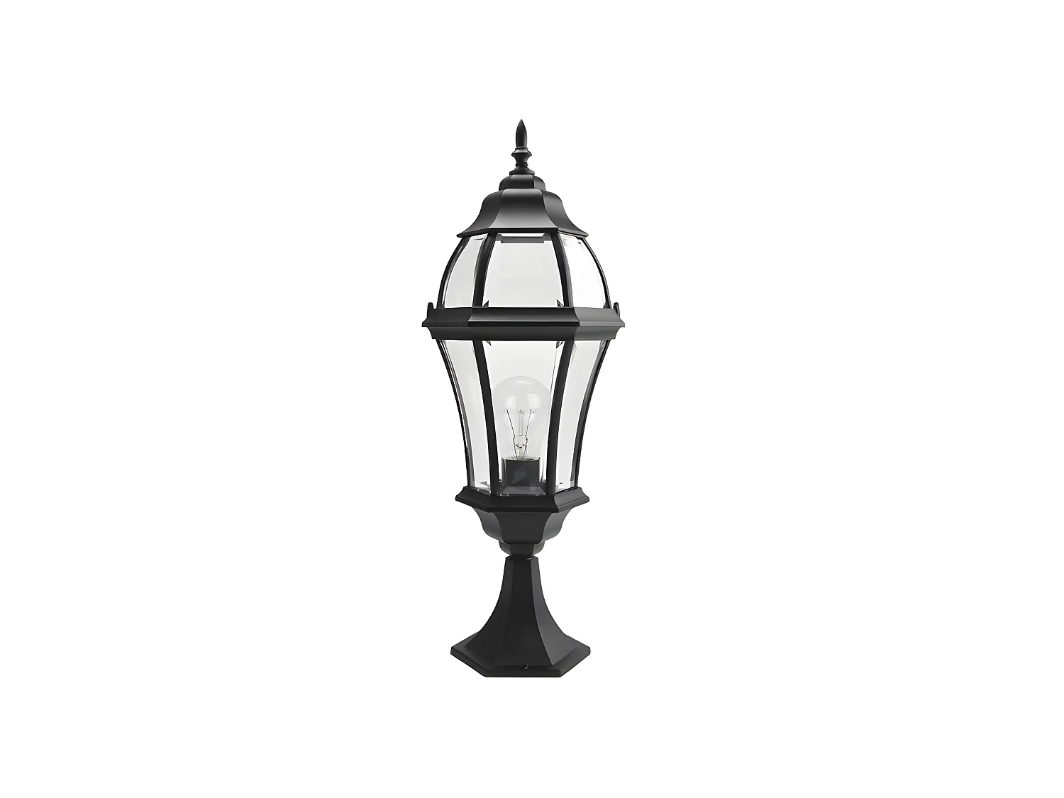 Extérieur Aluminium Becrux finition noir Ip44 FABRILAMP