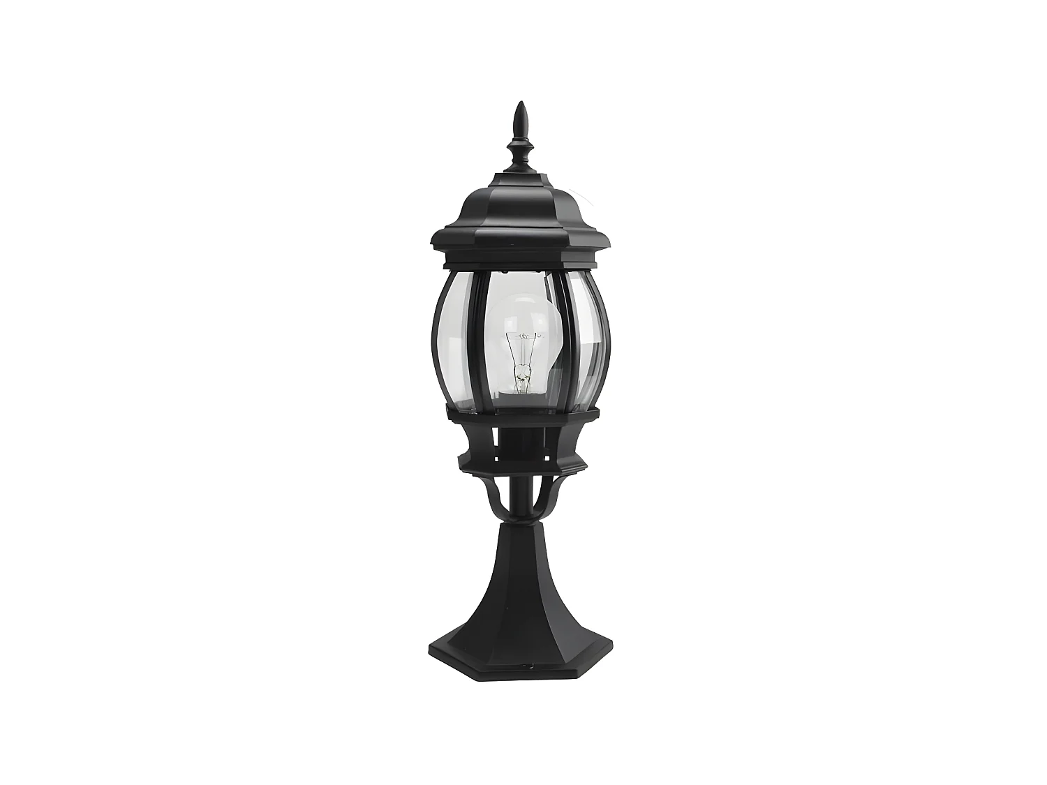 Sobremuro Exterior Aluminio Caelum Negro  Ip44