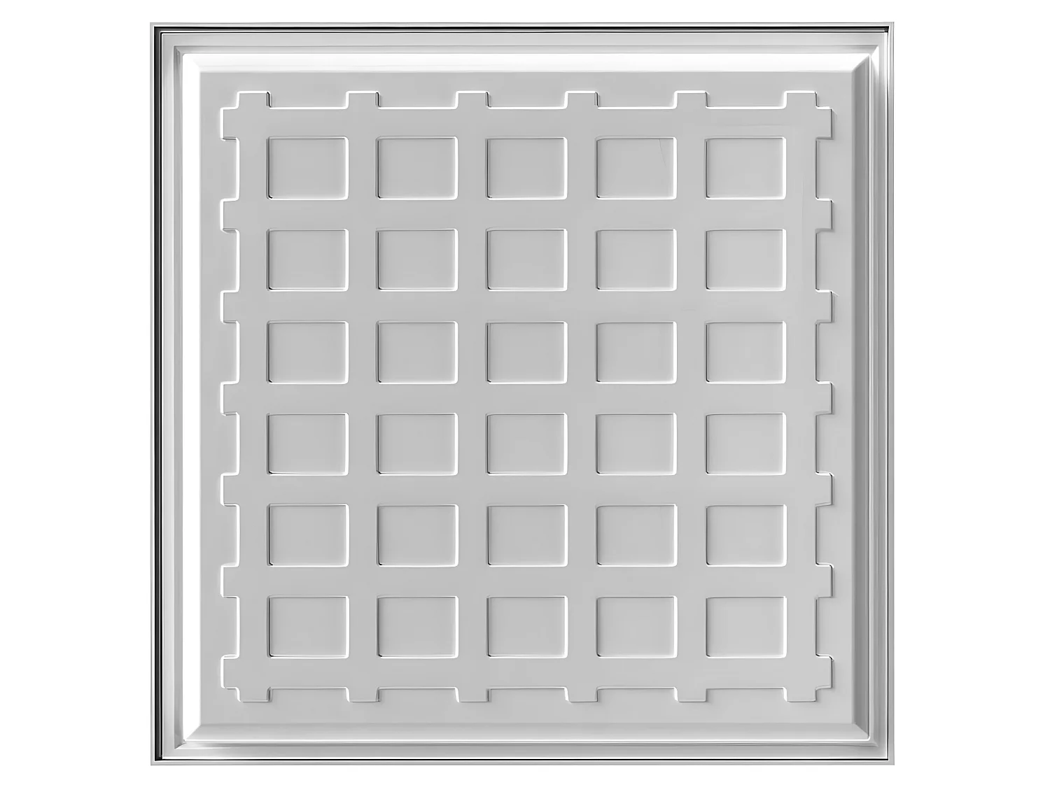 Panneau encastré led modèle LINO blanc FABRILAMP