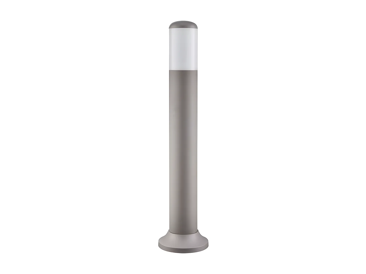Baliza De Exterior Azafran Gris 70 Cm Policarbonato  Ip44