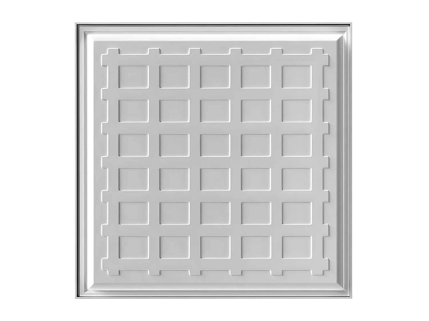 Panneau encastré led modèle LINO blanc FABRILAMP