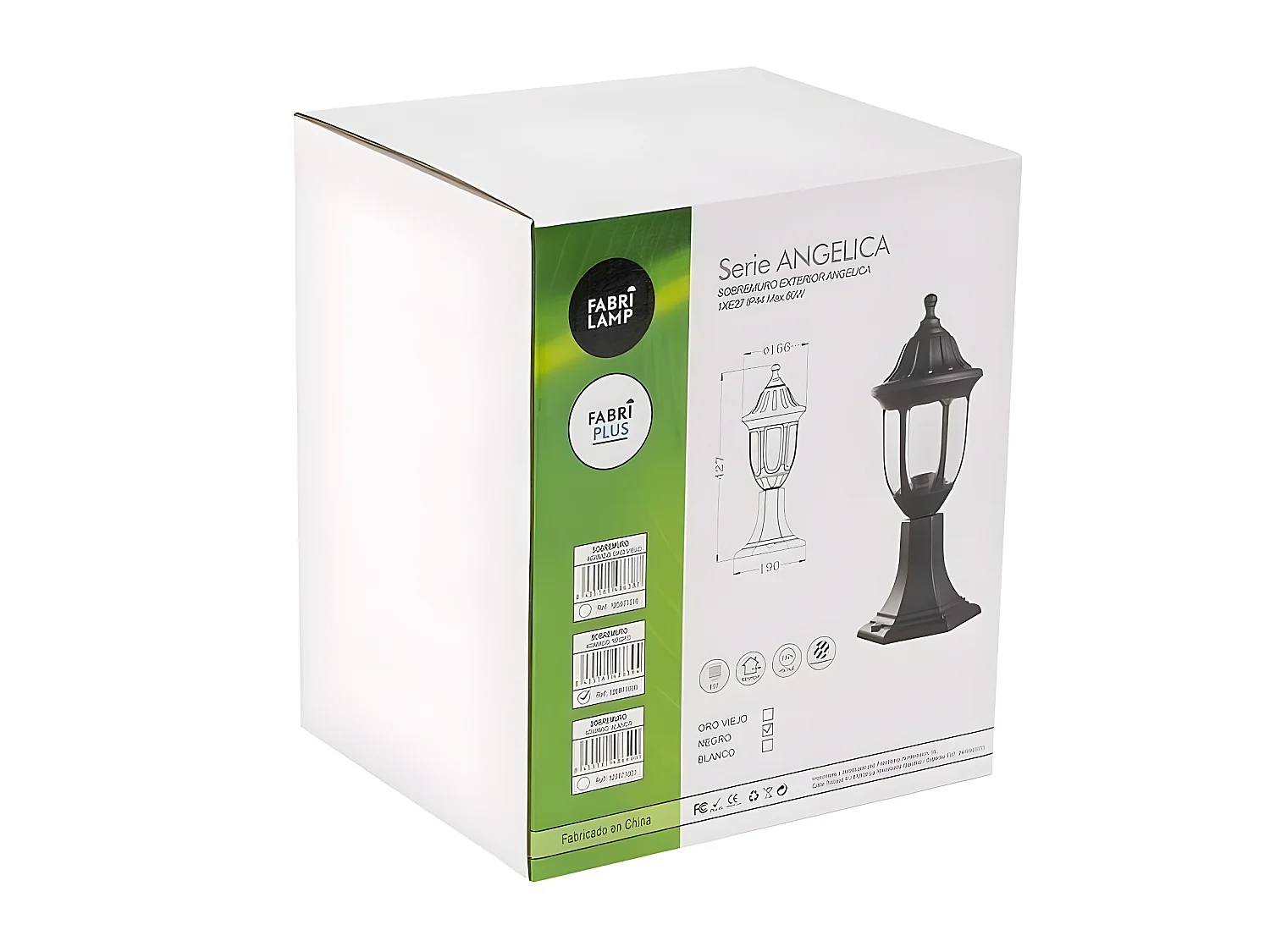 Modello all'aperto Angelica modello Bianco FABRILAMP