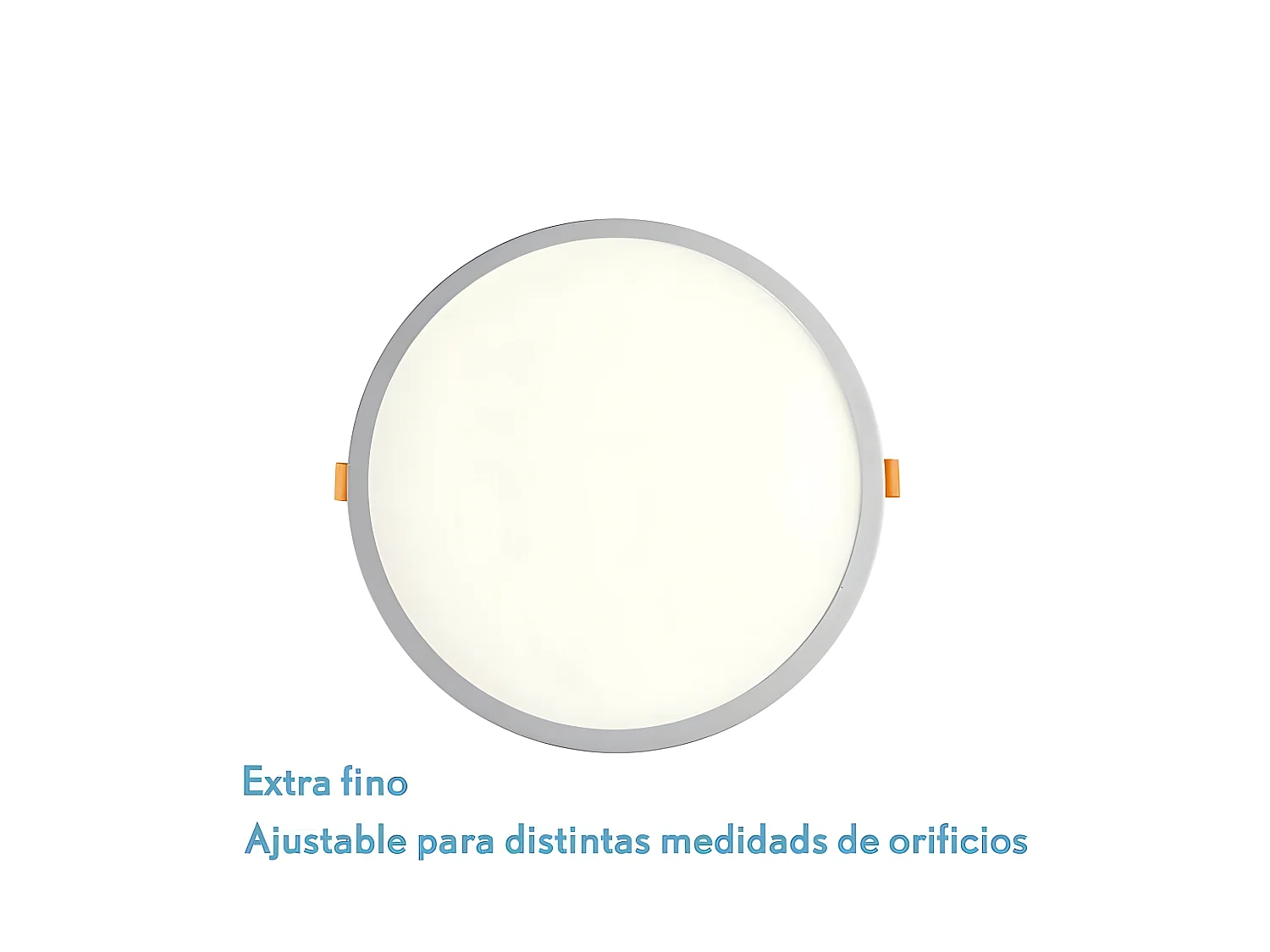 Downlight modèle Lejania de 15w en blanc encastré FABRILAMP