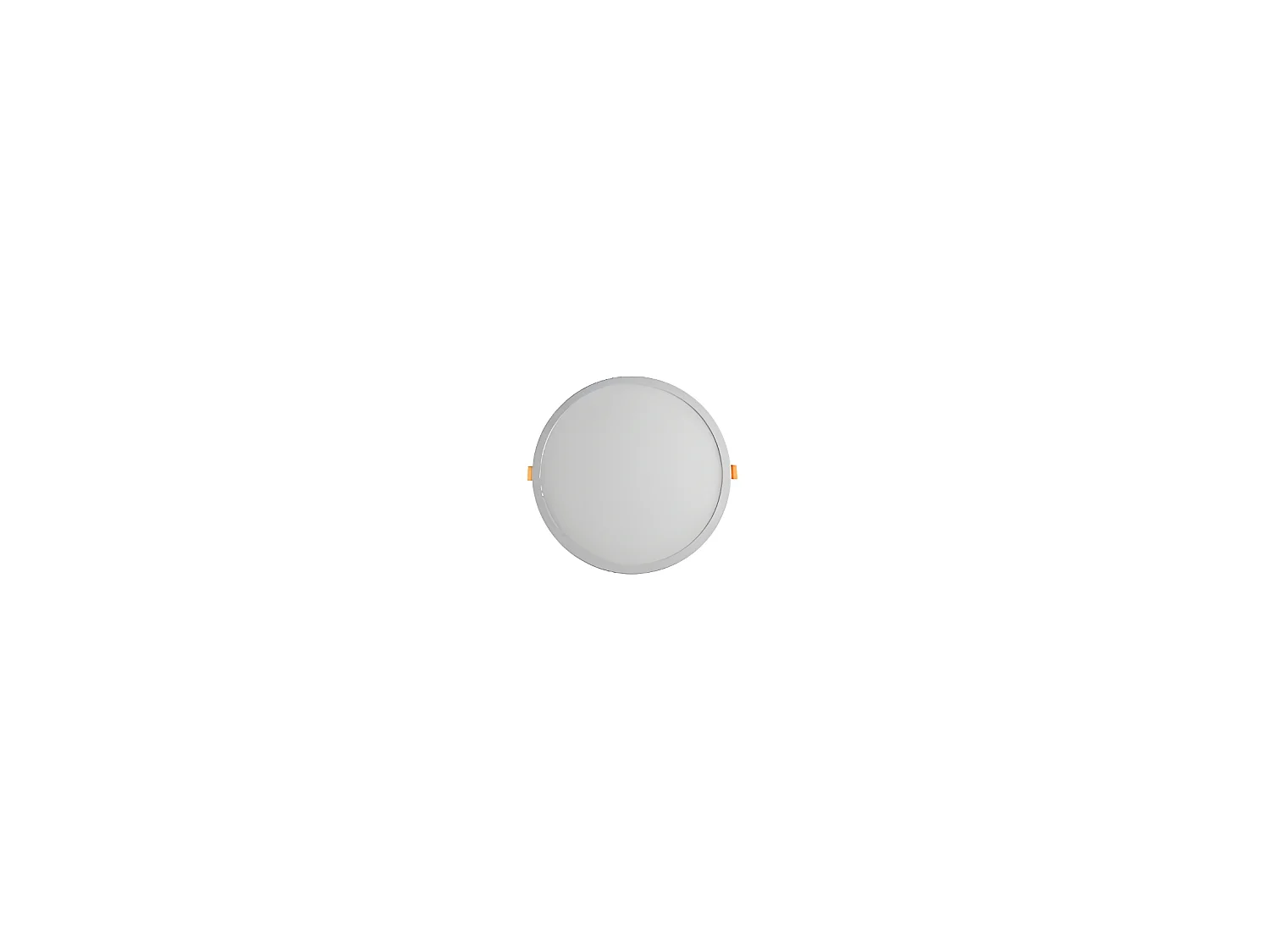 Downlight modèle Lejania de 15w en blanc encastré FABRILAMP