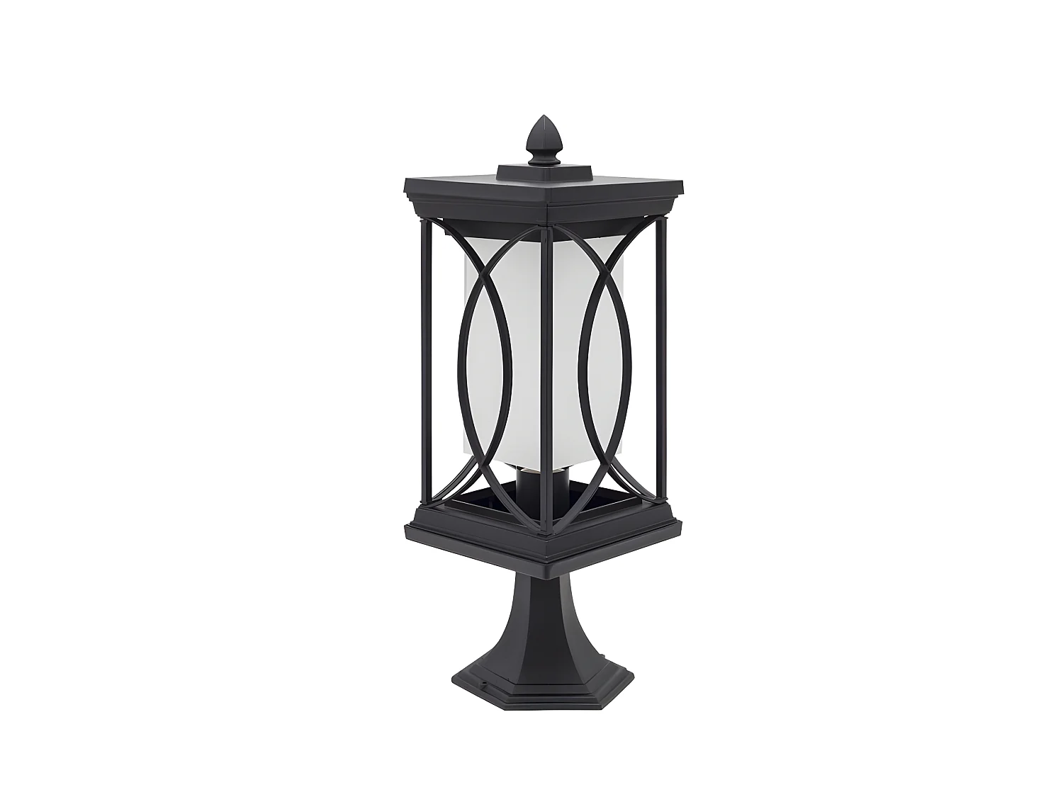 Lampe overlay Petit jardin extérieur noir FABRILAMP