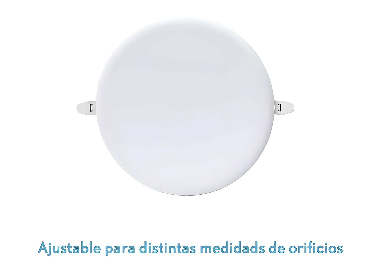 Incasso da incasso bianco Migmatite regolabile FABRILAMP