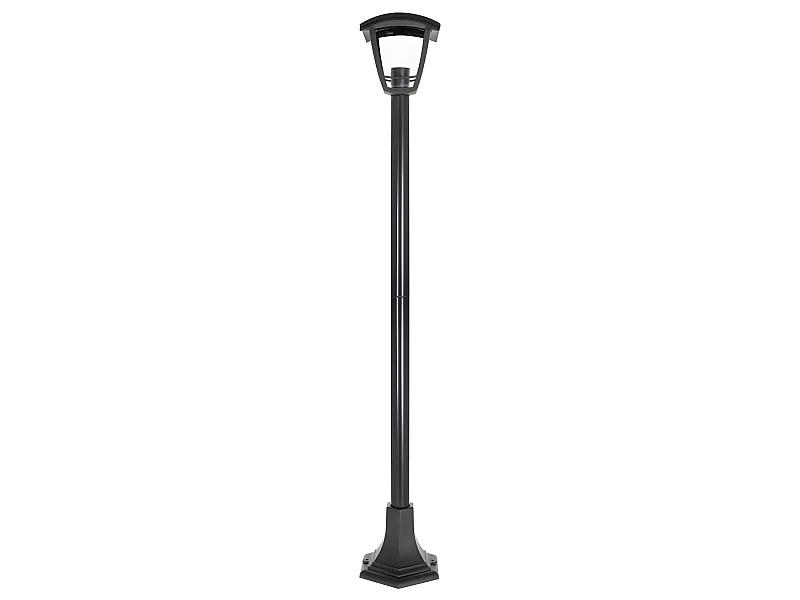 Farola Zoio Para Jardin Acabado En Negro 113 Cm De