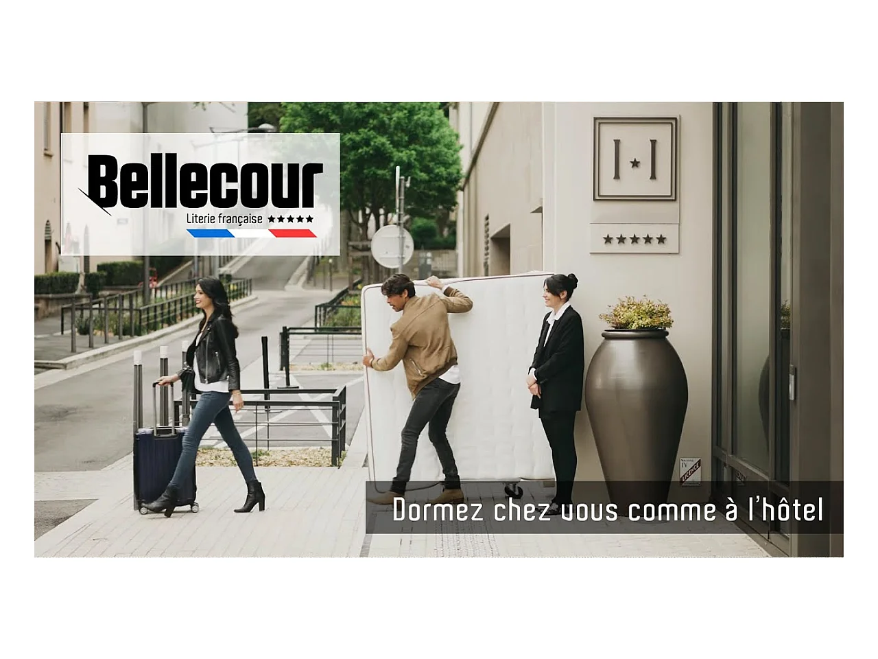 BELLECOUR LITERIE | Oreiller 65x65 cm CHAMBORD | Duvet & Plumes