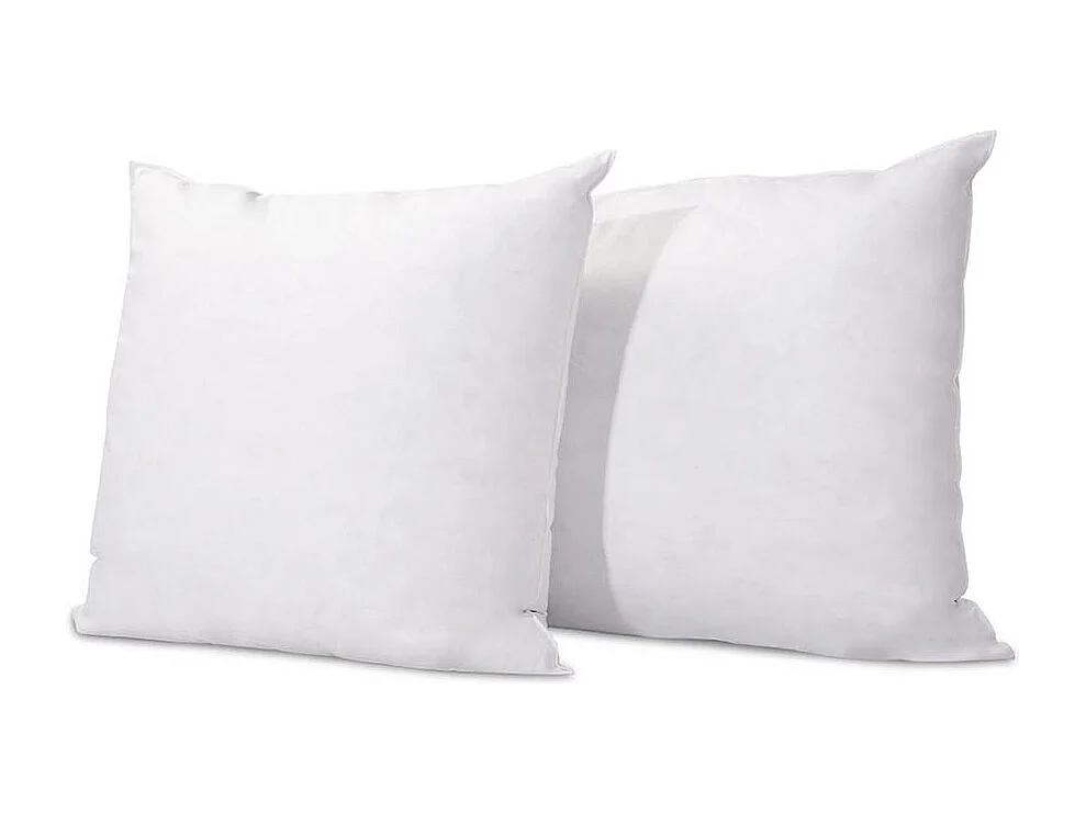 BELLECOUR LITERIE | Lot de 2 oreillers 60x60 cm CHAMBORD | Duvet & Plumes