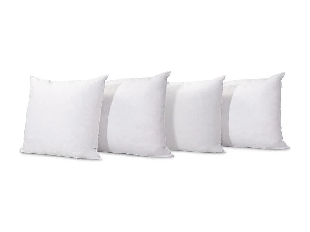 BELLECOUR LITERIE | Lot de 4 oreillers 65x65 cm CHAMBORD | Duvet & Plumes