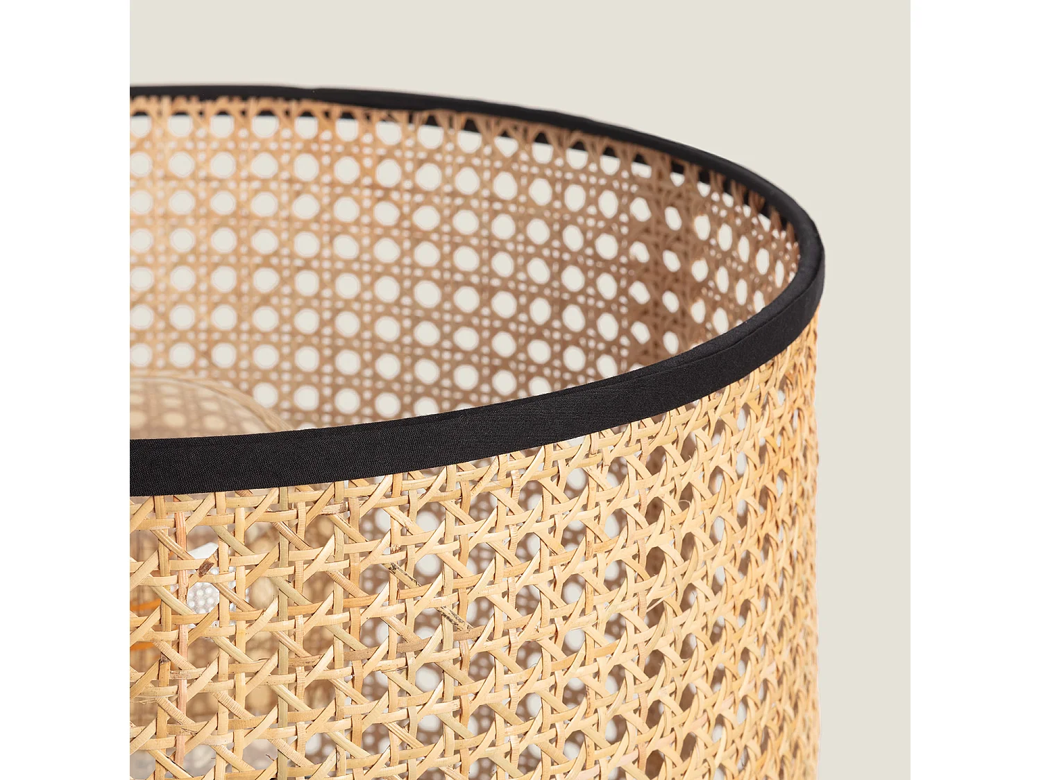 Lampada da Terra Rattan Huela Naturale