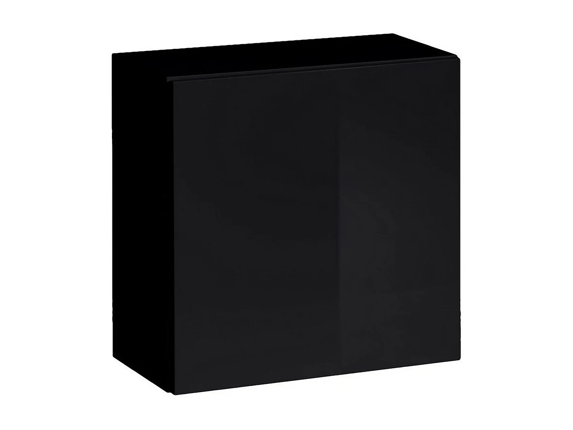 Armoire suspendue – Noir – Collection SWITCH – 60x60 cm – Design moderne