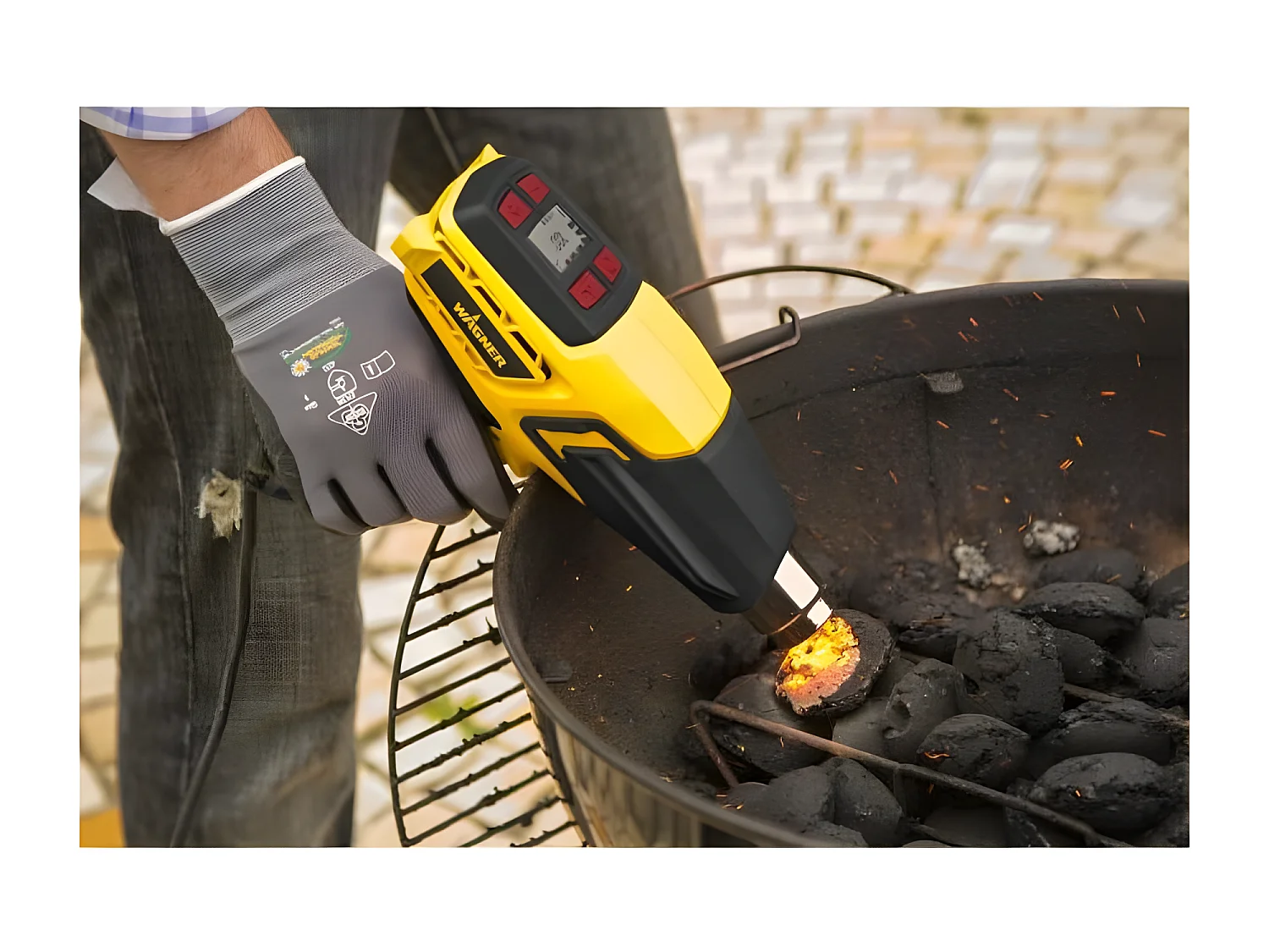 Décapeur thermique + accessoires 2000 W Wagner Furno 750 2359358