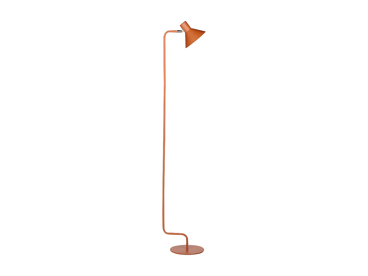 Lampada da pavimento RIMAVA Regolabile Metallo Arancione