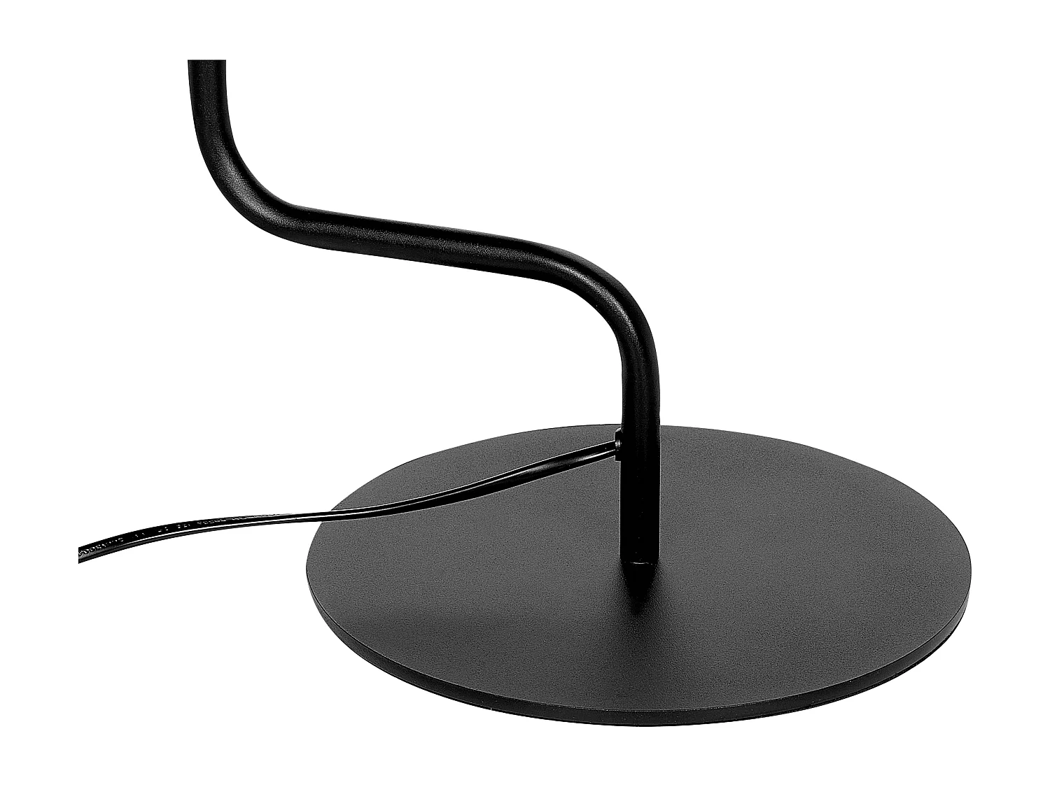 Staande lamp RIMAVA Verstelbaar Metaal Zwart