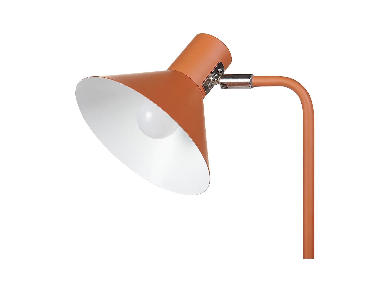 Lampe de bureau RIMAVA Réglable Métal Orange