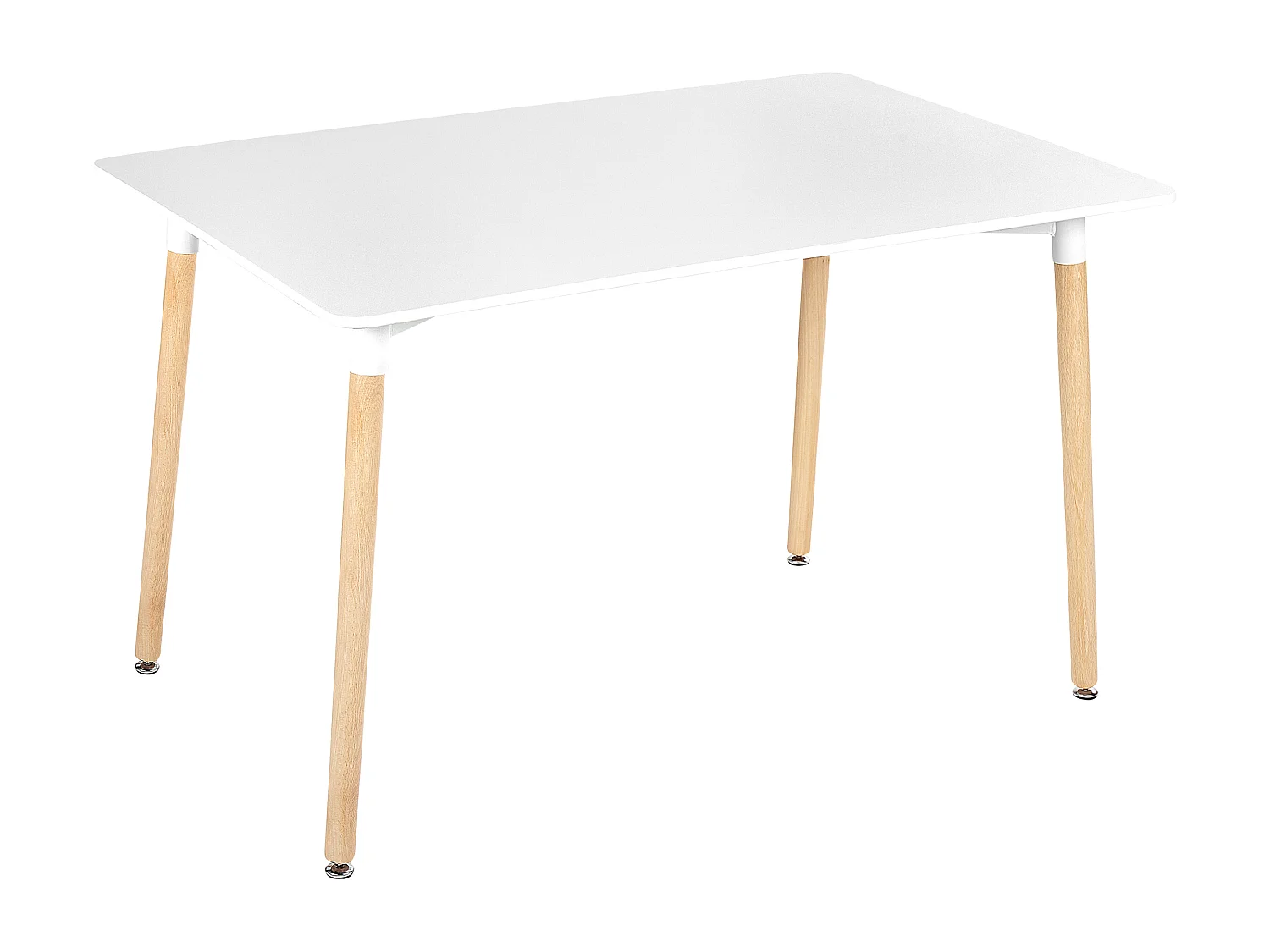Mesa de comedor NEWBERRY Blanco 120 cm 80 cm