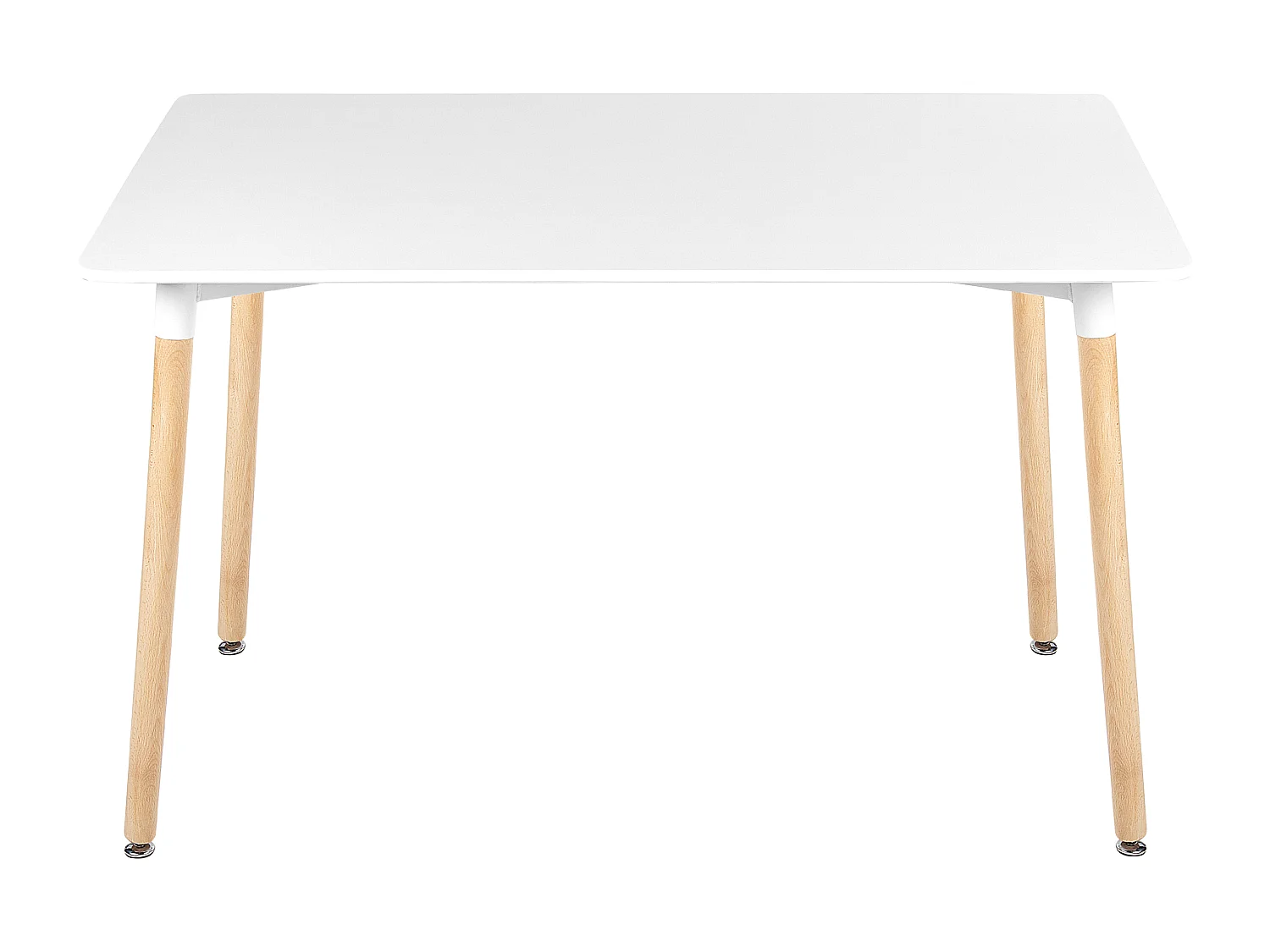 Mesa de comedor NEWBERRY Blanco 120 cm 80 cm