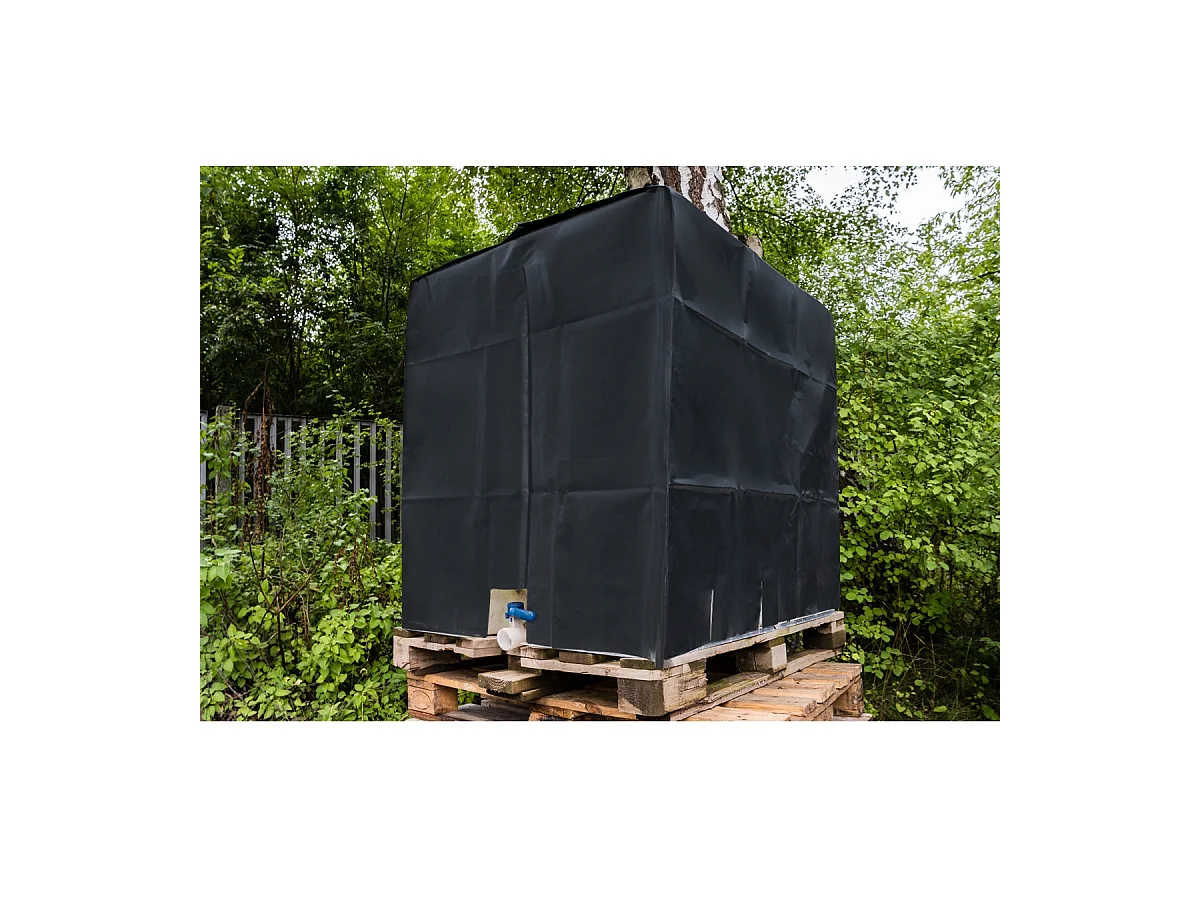 Protección contra la lluvia negro IBC ECD Germany