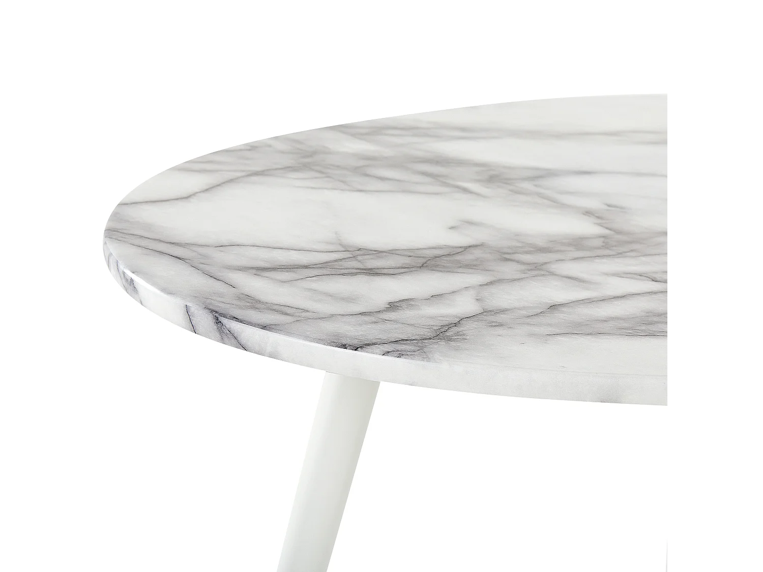 Tavolo da pranzo GUTIERE Marmo bianco 120 cm 70 cm