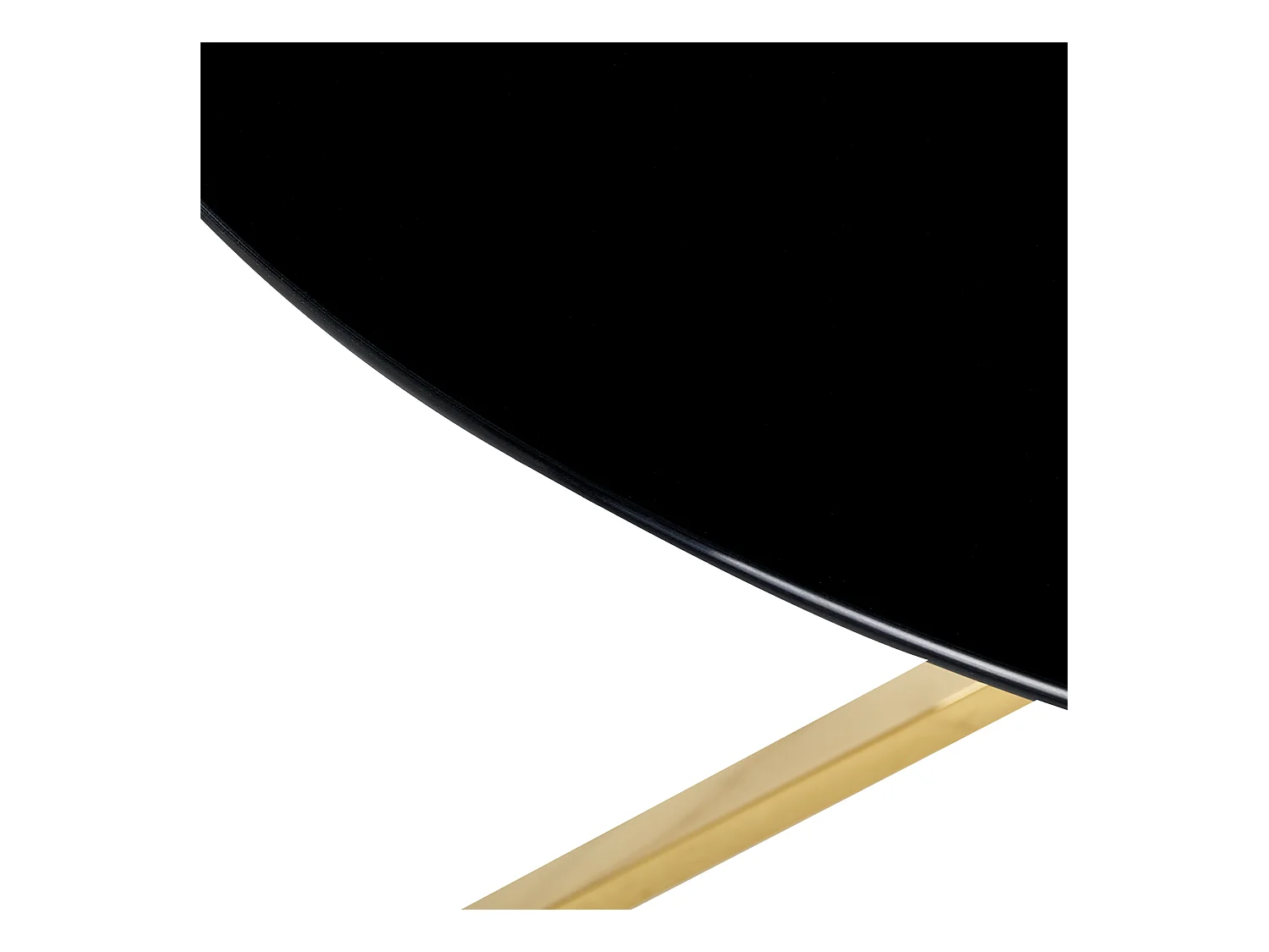 Eettafel BOSCO Zwart 105 cm 105 cm Veiligheidsglas