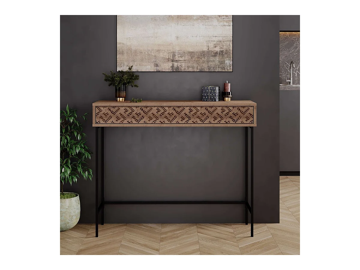 Consola Heaton 110 cm Roble