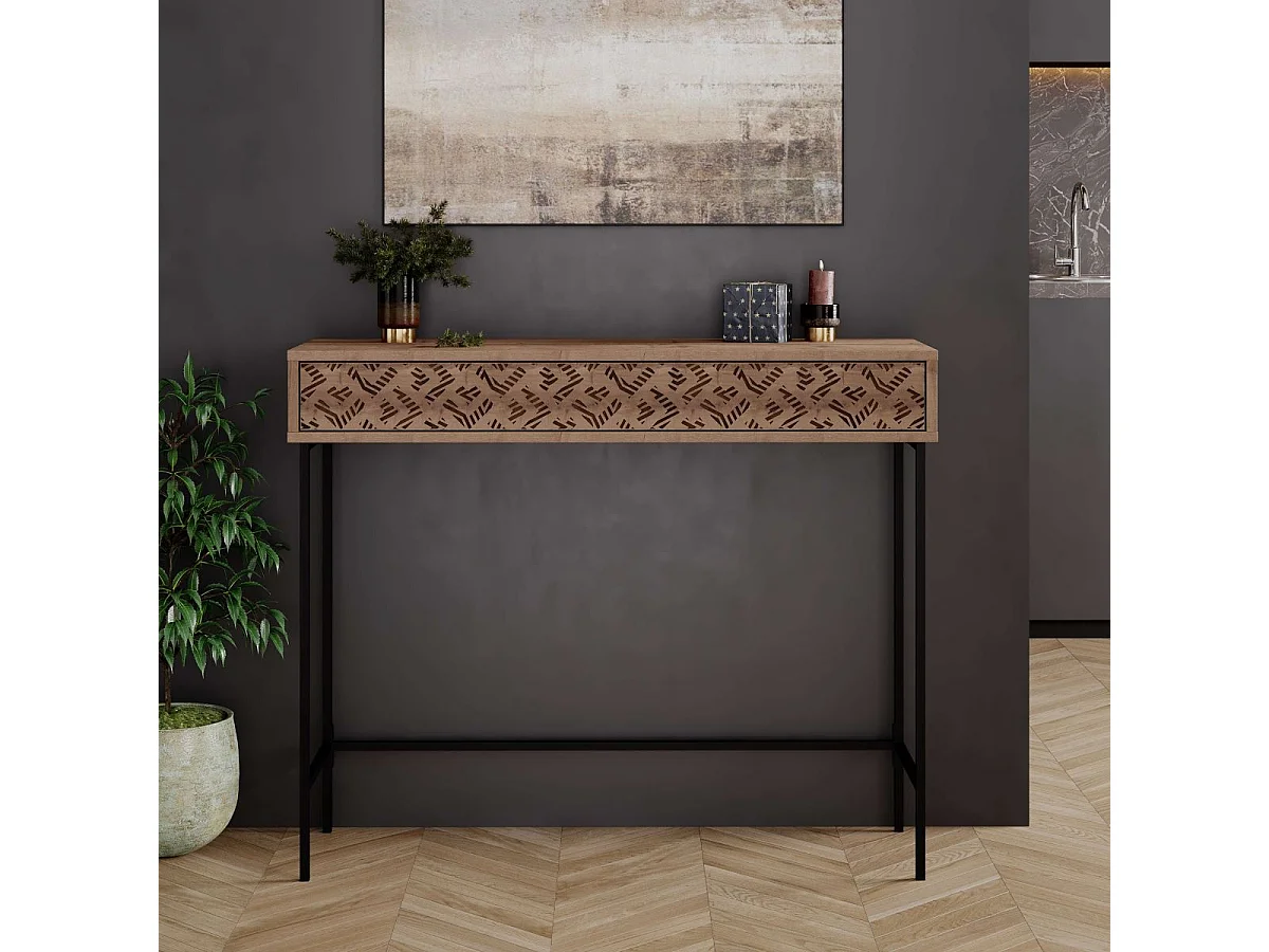 Consola Heaton 110 cm Roble