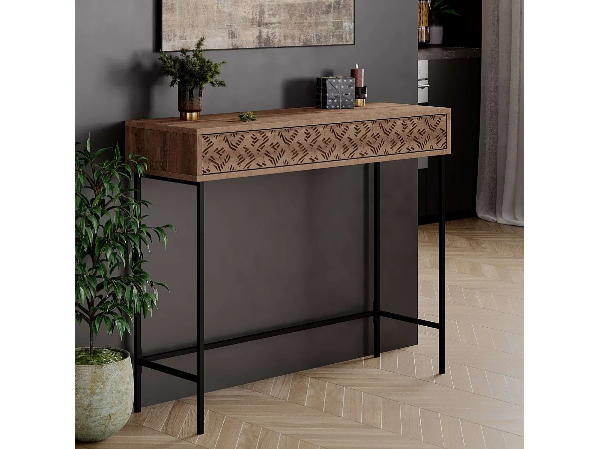 Consola Heaton 110 cm Roble