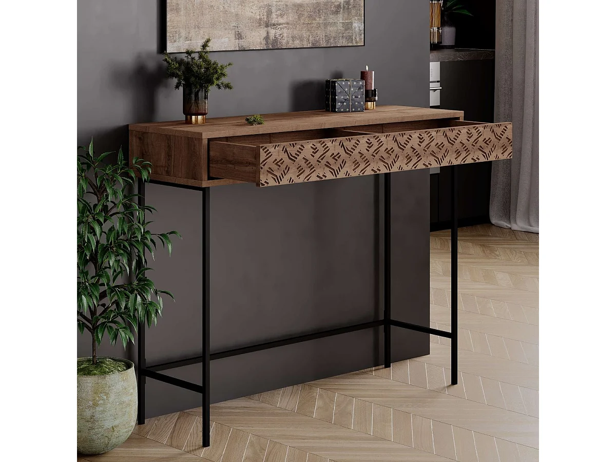 Consola Heaton 110 cm Roble