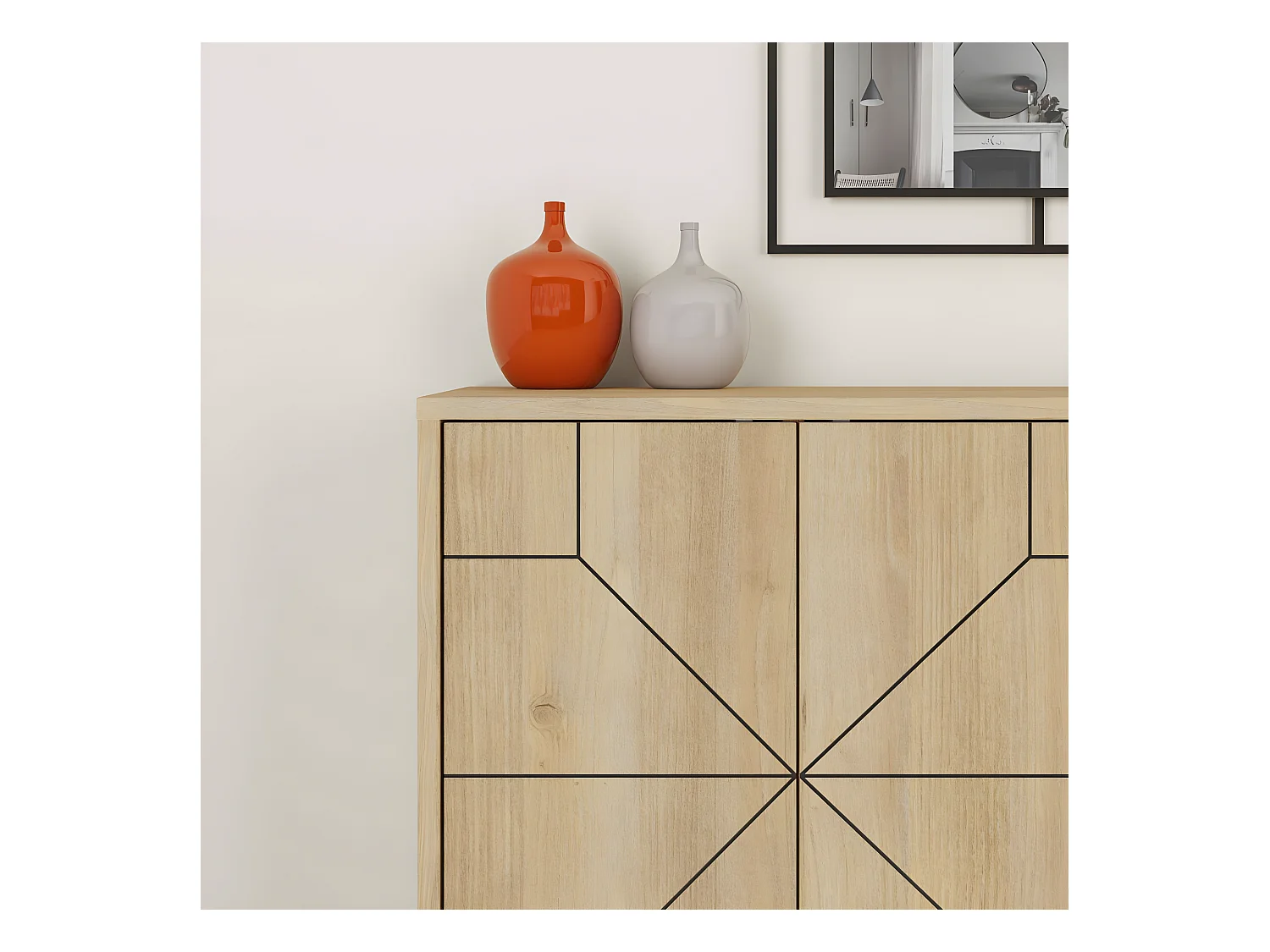 Consola Dune 123 cm Roble