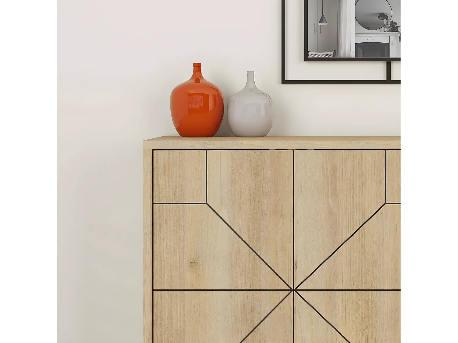 Consola Dune 123 cm Roble