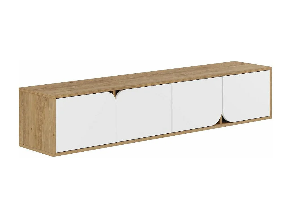Meuble TV Spark 180cm Chêne Blanc - Venprodin