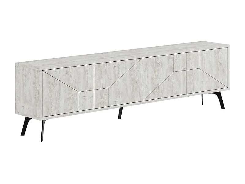 Mueble Tv Dune 180 Cm Blanco