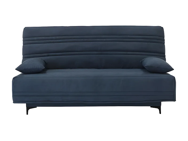 Schlafsofa Clic Clac 3-Sitzer Blau - Zeitgenössischer Stil